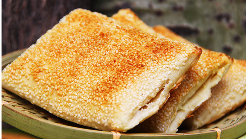 河北缸炉烧饼曲阳行唐灵山灵寿千层芝麻香脆手工特产小吃多规格 咸香