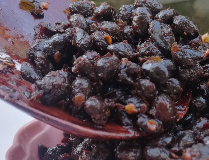 贵州特产农家自制豆豉1000g香辣油豆鼓下饭酱调味品