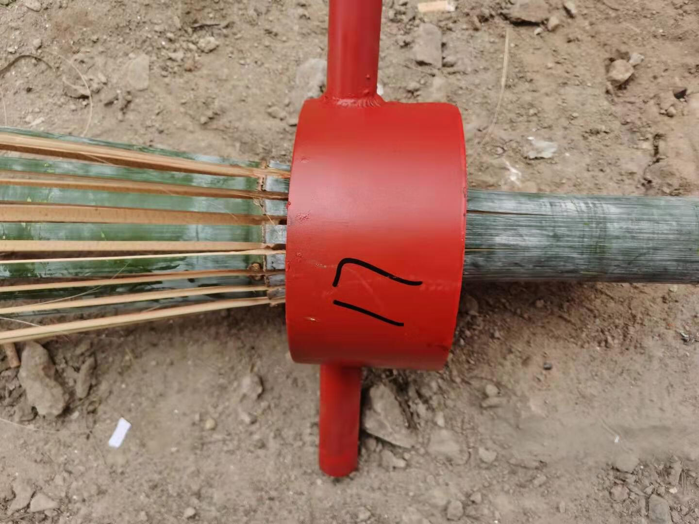 破竹刀开竹刀高效破竹工具竹加工劈竹机家用破竹子开竹条竹片开成11片