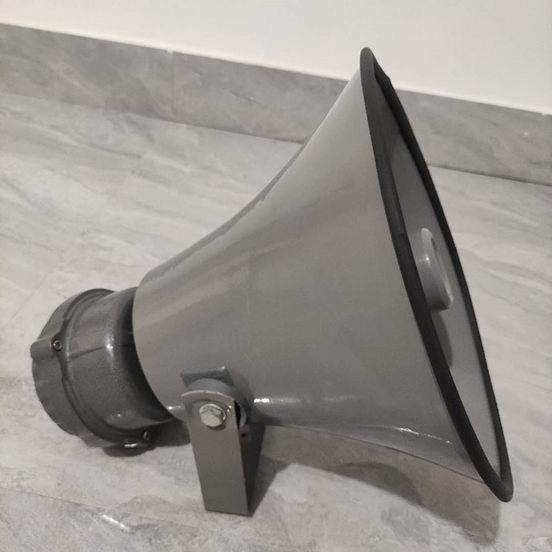 吉罗拉 消防防爆扬声器室外消防广播喇叭器230w50w60w瓦号角式 红色