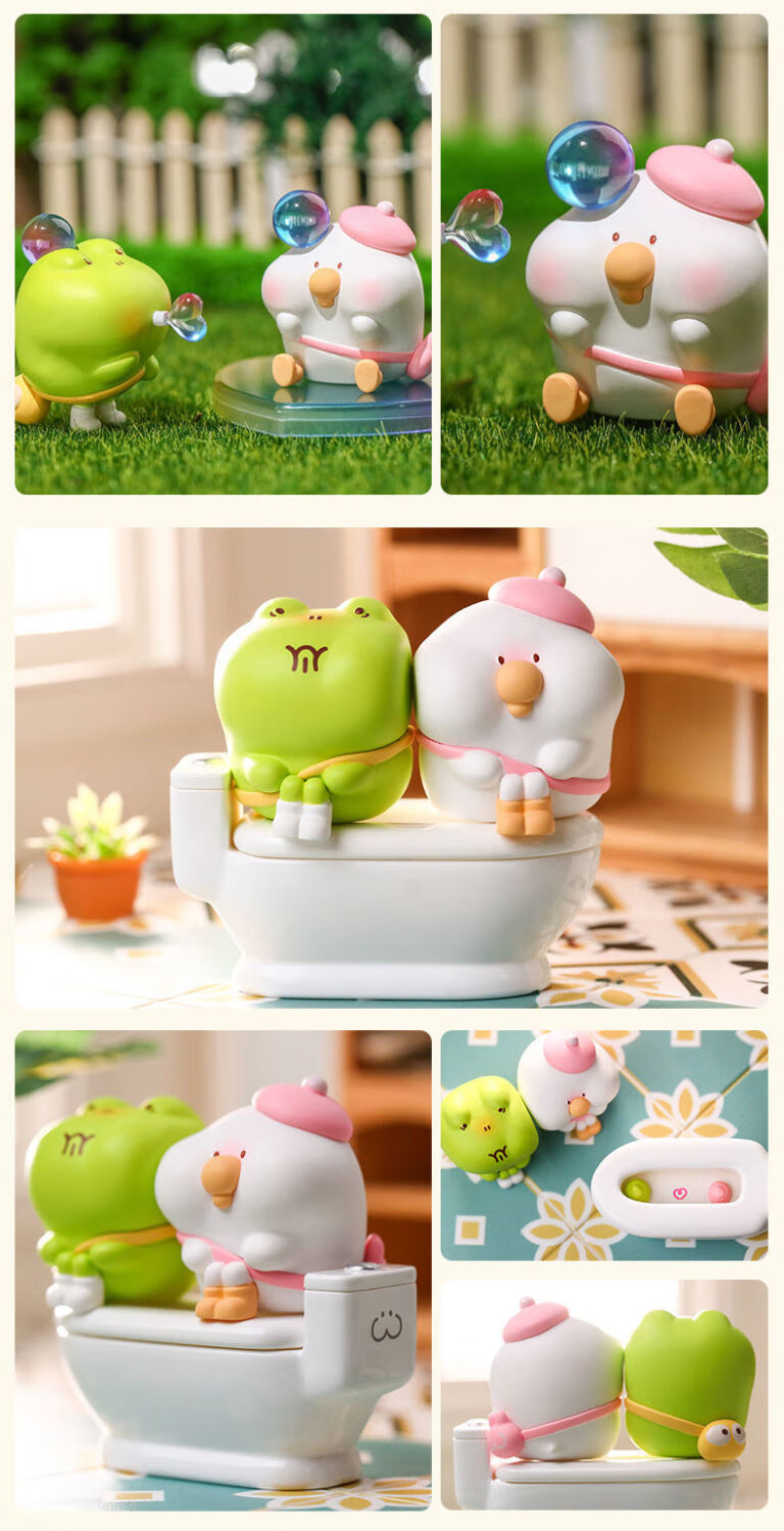 【品质精选】旗舰官方店toby两小无猜系列盲盒潮玩公仔玩具桌面盲盒