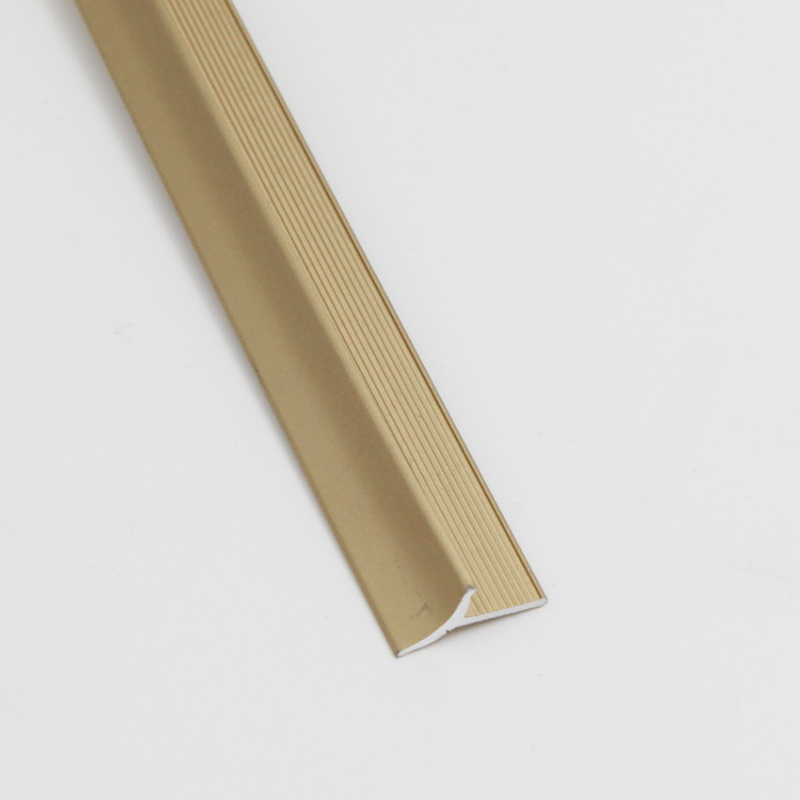 铝合金瓷砖阴角线内角线收口线铝合金修边线条装饰线压条 宽度1厘米砂
