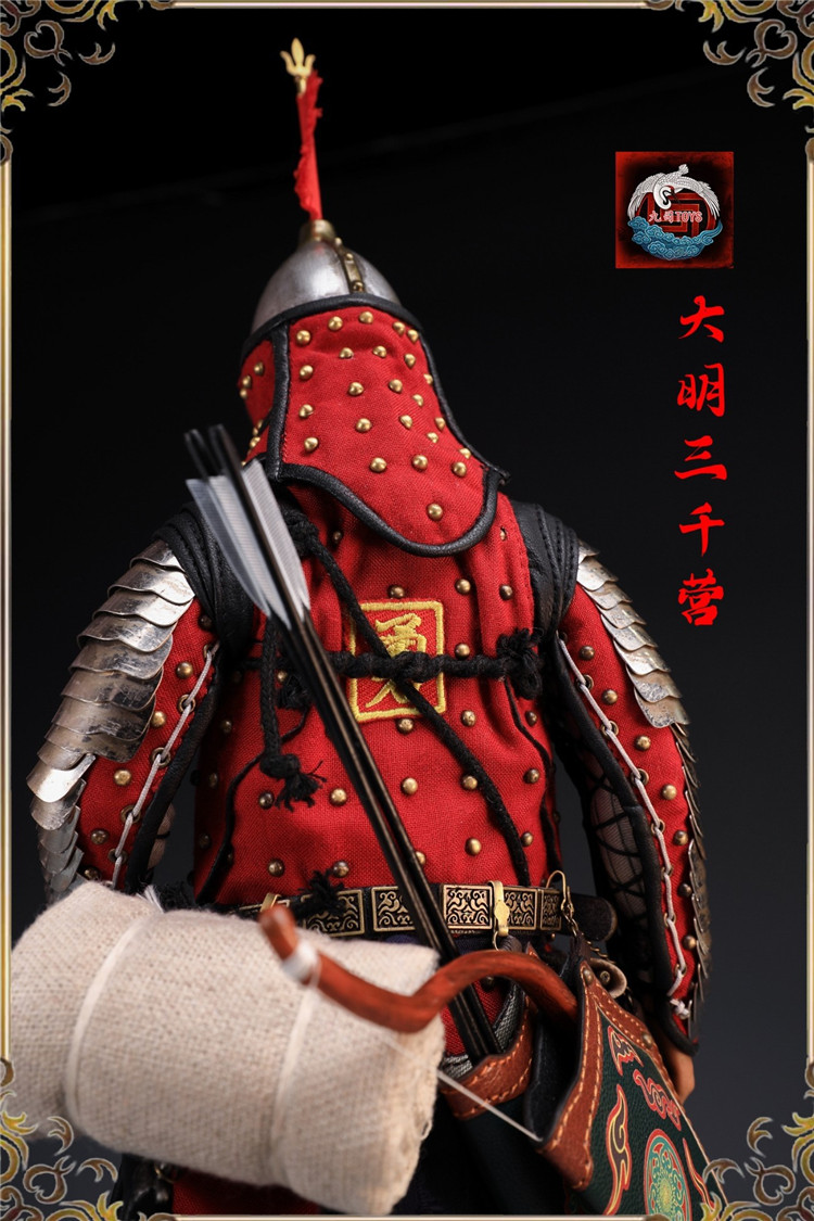 明朝兵人九司toys16大明三千營人仔js001古代可動關節模型780順豐陸運