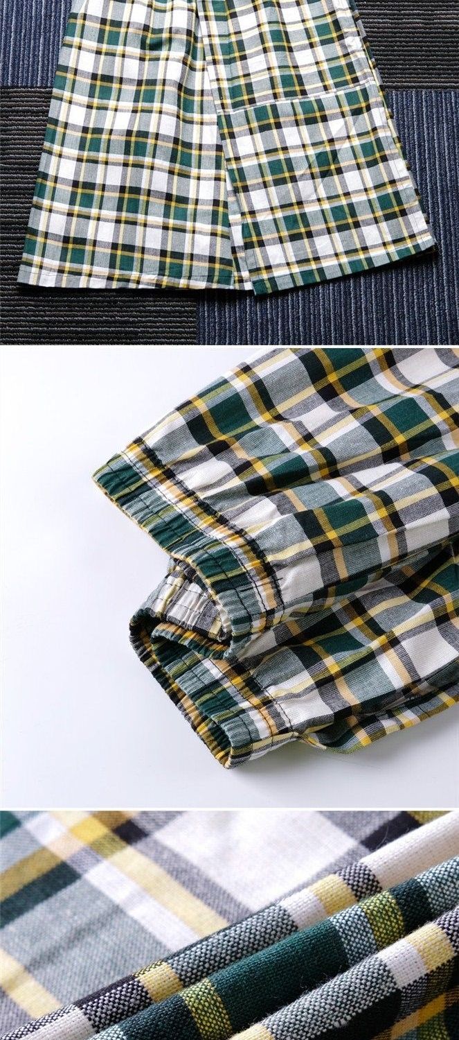 诗迪仕 苏格兰裙男士男士家居格子睡裙浴裙透气男人裙子苏格兰裙男