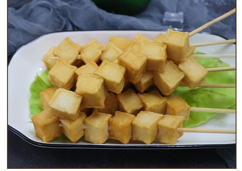 鱼豆腐串20串包户外家用烧烤串半成品关东煮火锅油炸烧烤食材20串