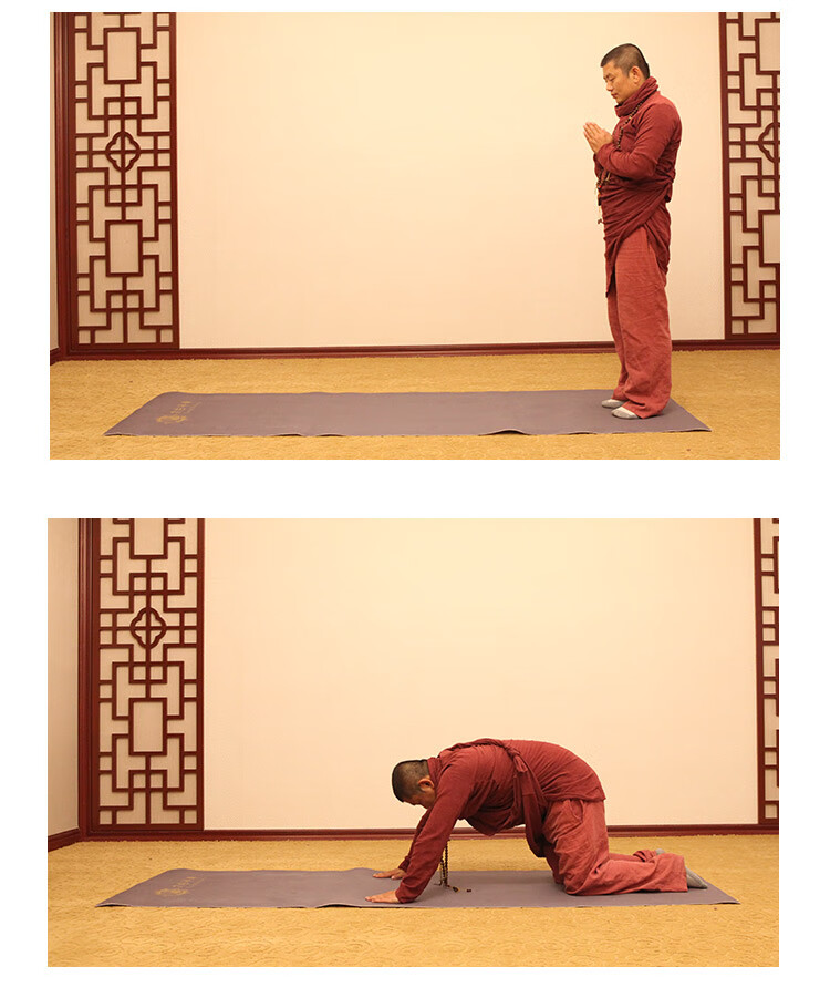 智能计数拜垫拜佛拜忏垫家用报数礼佛磕大头大礼拜垫顺滑2代红色智能