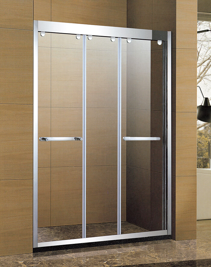 三联动淋浴房三联动玻璃推拉门三联动移动门三联动淋浴房三门互动趟门