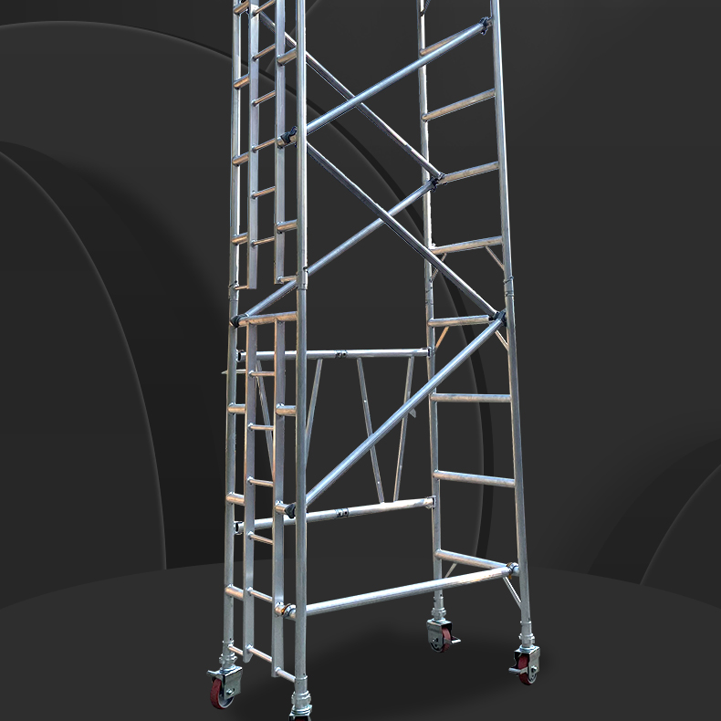 脚手架子可折叠钢管马凳折叠梯子家用快装微小型折叠铝合金工程手脚架