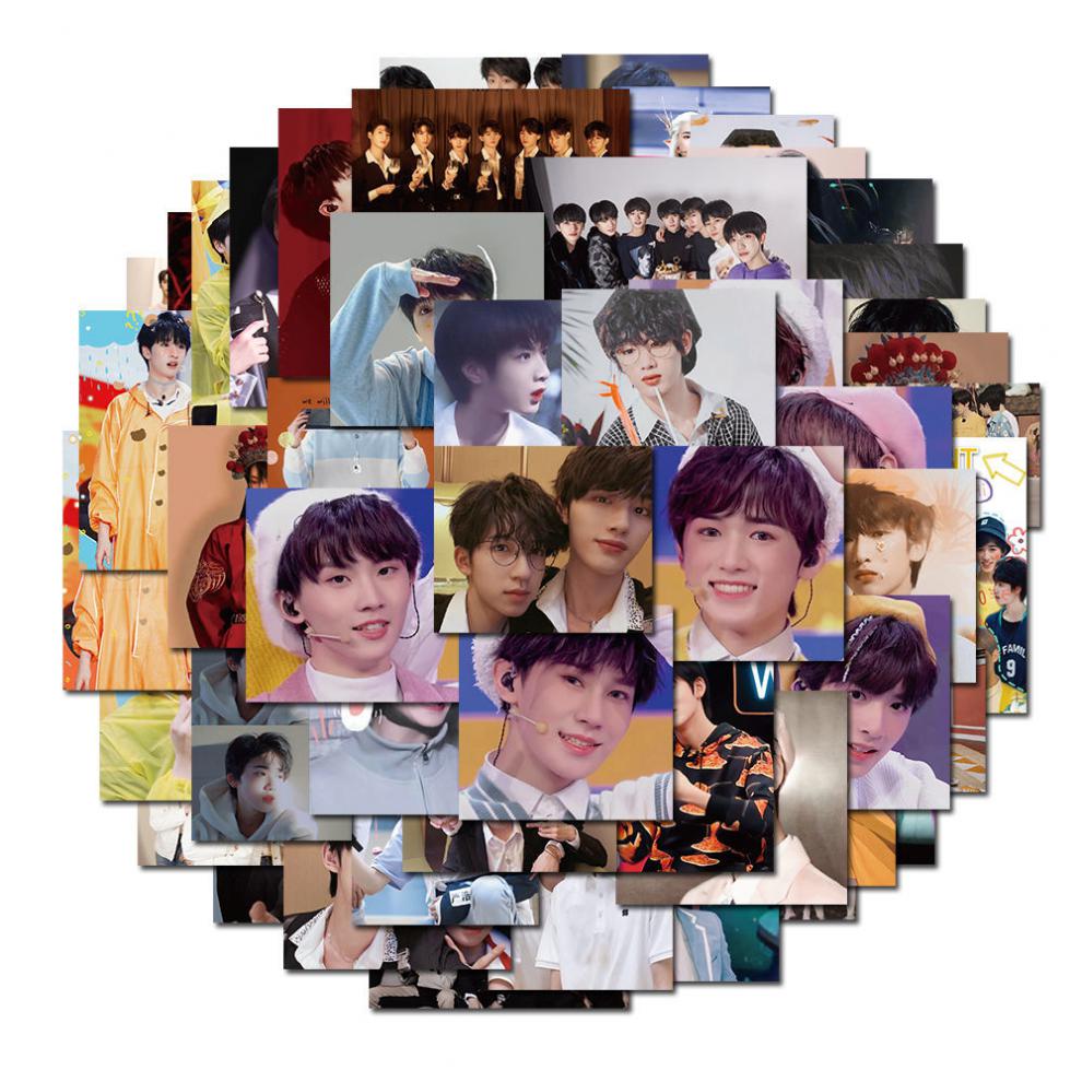 伊麦卡 50张新款时代少年团贴纸tnt刘刘耀文宋亚轩照片自粘图案创意