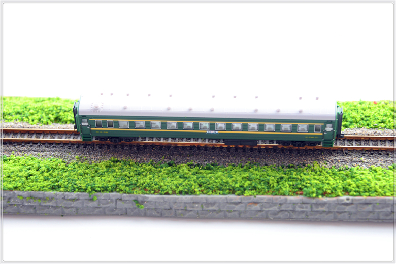 绿皮火车模型硬座车n比例 yz22 火车 1:160 上局沪段【图片 价格 品牌