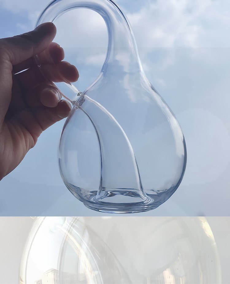 克莱因瓶水杯 四维空间模型装不满的玻璃瓶子罐子创意礼品小号摆件