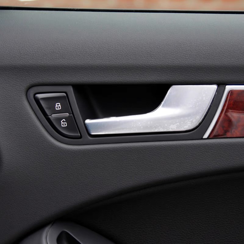 适用奥迪a4l q5 a6l车门内扣手 门内拉手机构 开门开关 门内拉手 a6l