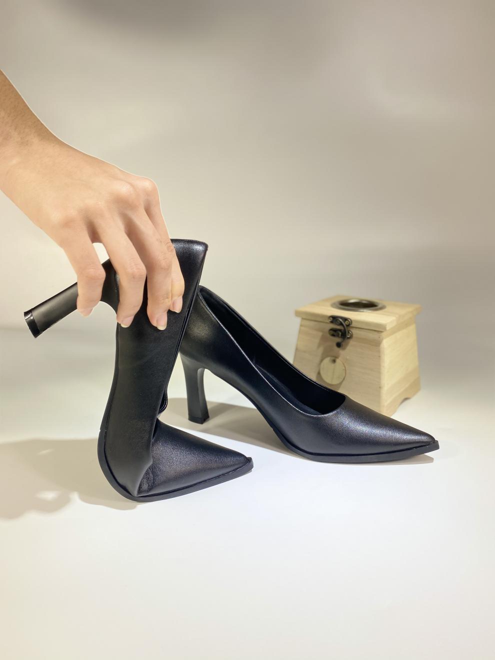 穿西装搭配的鞋子搭配西裤的鞋子女工作鞋黑色职业气质久站不累脚软底