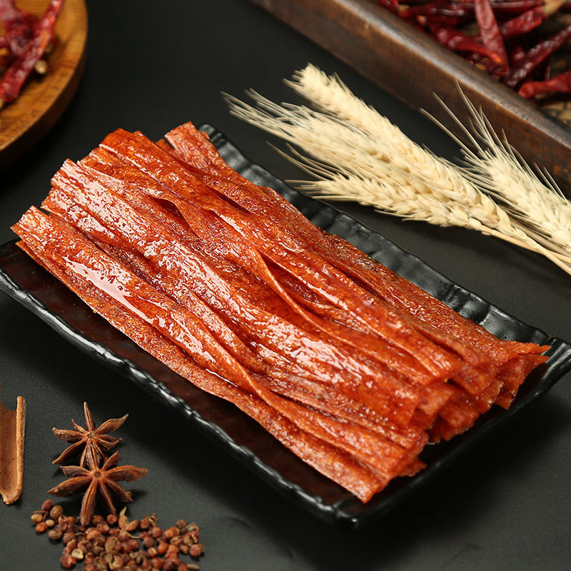 香油条麻辣条湖南特产周再德周氏童年儿时怀旧经典爆辣小零食 红色