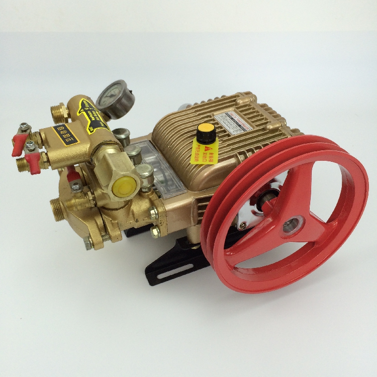 特惠农用喷雾机三缸柱塞泵自动泄压打药泵喷药雾炮机降尘高压水泵60型