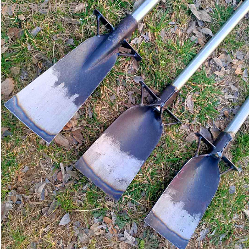 洛阳铲 挖树铲神器锰钢加厚铲树根锹挖沟工具挖苗铁锹农用铲子洛阳铲