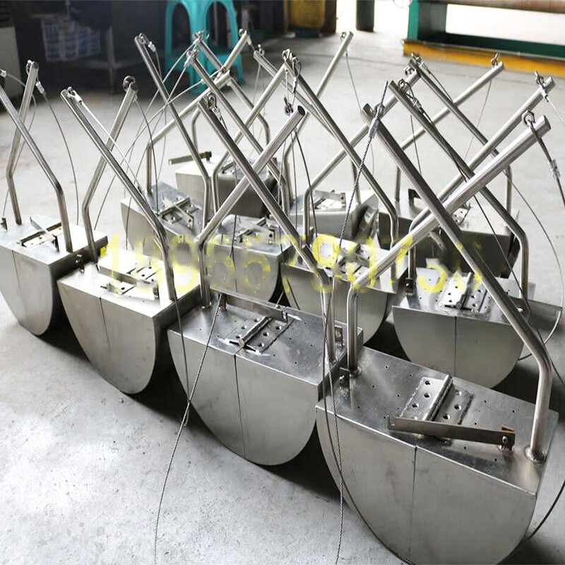 不锈钢彼得逊采泥器抓泥斗抓斗式采泥器底泥污泥淤泥采样器5l加重型