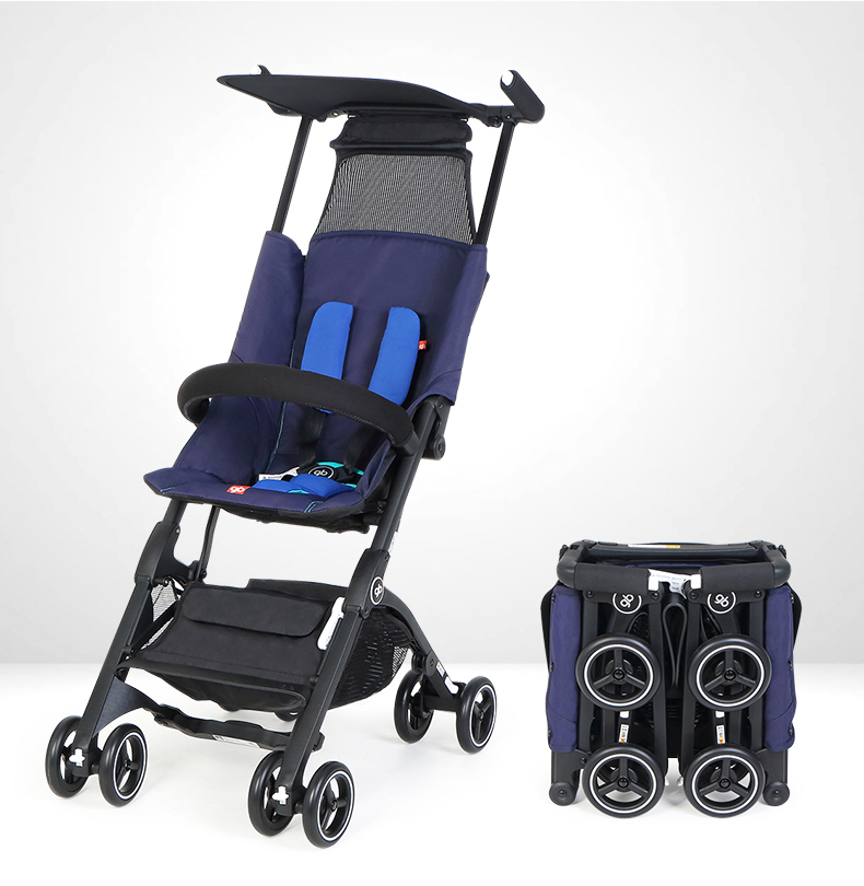 好孩子(gb) 口袋车3代便携登机折叠轻便伞车背包婴儿推车宝宝童车手