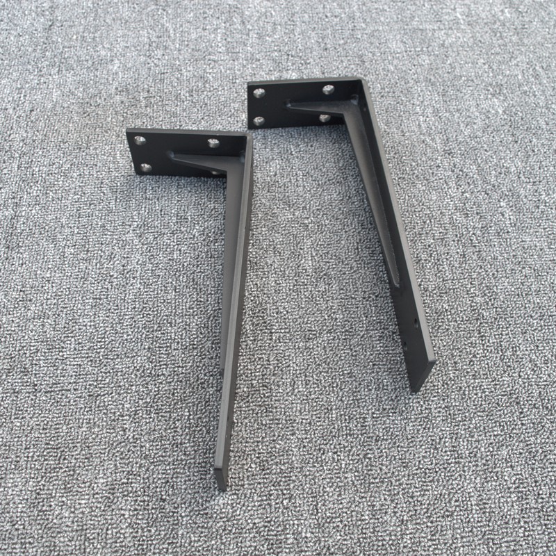 悬空电视柜支架台盆墙上支撑架大理石三脚架置物架铁 一个:35cm(靠墙