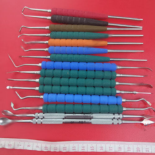 齿科牙科材料树脂修整器光敏刀粘固粉充填器水门填充器固粉调刀 如图2