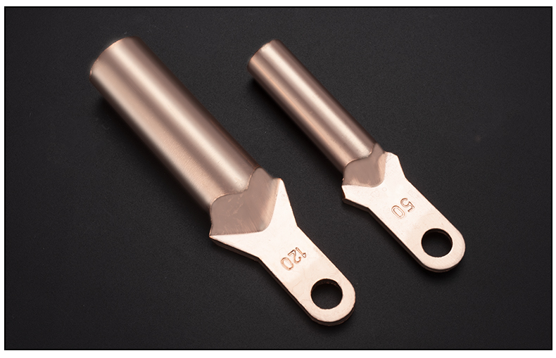 边铜鼻子塑壳断路器空开接线端子堵油型铜鼻铜线耳小头铜鼻子dt35平方