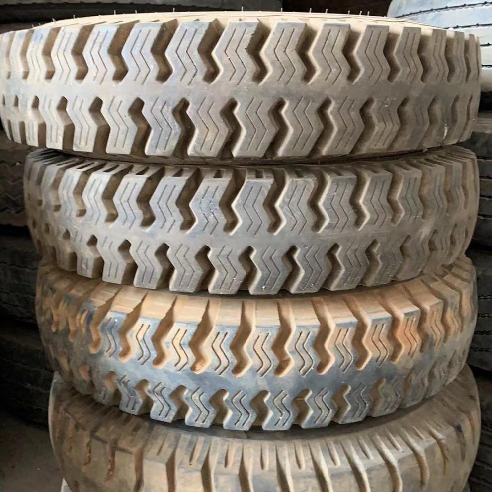 二手农用拖拉机轮胎82516尼龙羊角纹
