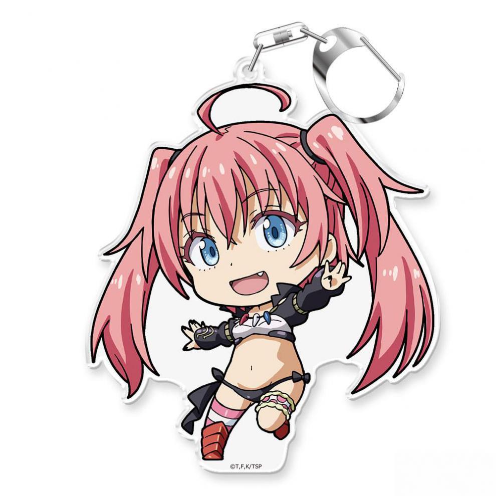 猛仕将利姆露挂件 关于我转生变成史莱姆这档事动漫周边钥匙扣萌王