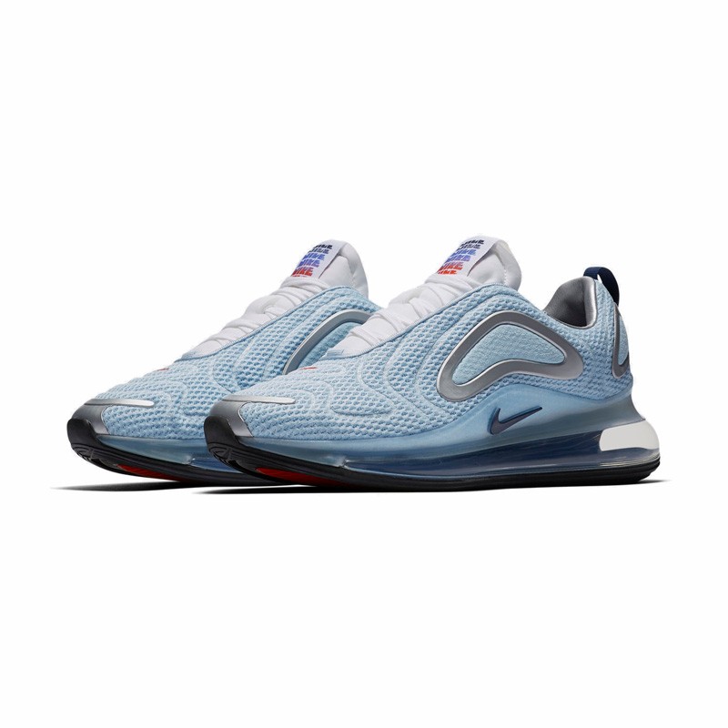nike耐克airmax720大气垫休闲鞋跑步鞋运动鞋男鞋ck5033400ls白黑蓝拼