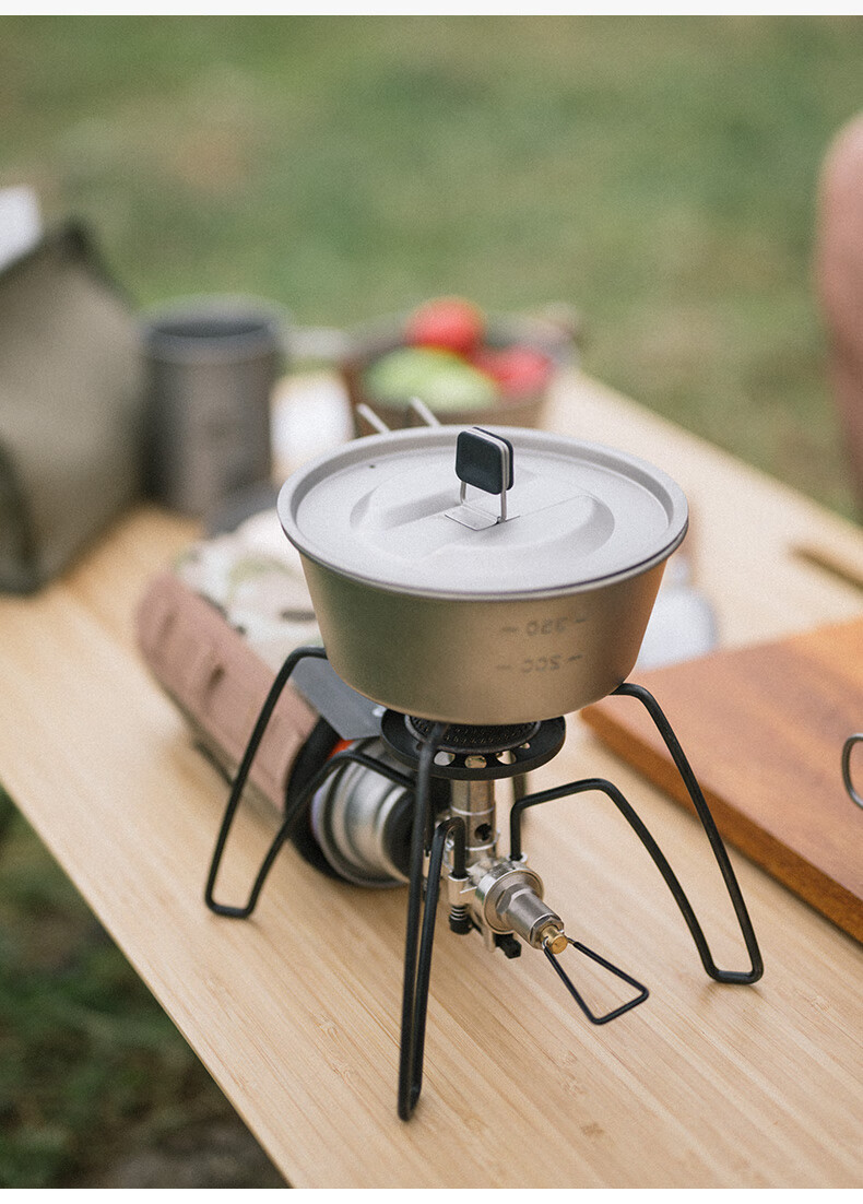 挪客naturehike乐风雪拉碗轻量钛碗户外便携野餐餐具露营野炊装备钛