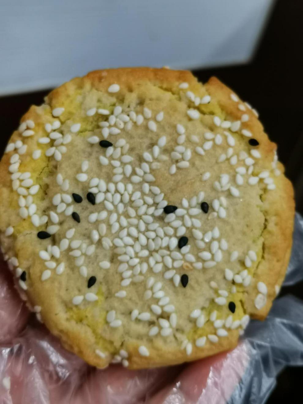 耒阳土特产夏塘麻饼湖南传统手工制作芝麻五仁花生麻饼 板栗味麻饼