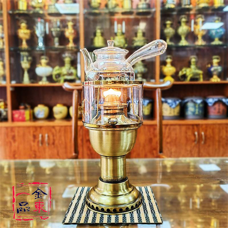 煤油灯空气灯 煤油灯咖啡酥油茶道煤油空气茶炉中式油灯灯潮汕烧水