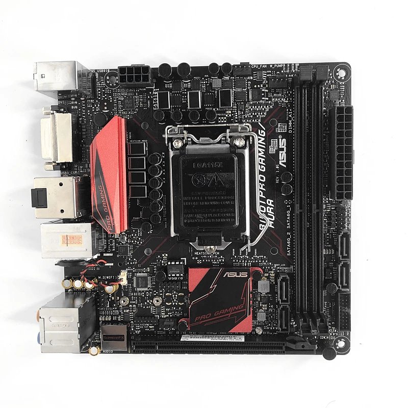 华硕b150iprogamingitx主板17x17支持i787009700【图片 价格 品牌