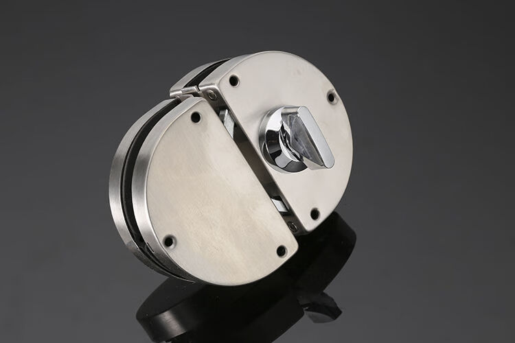 玻璃门锁双门锁不锈钢玻璃门锁单门单开双门双开锁单开锁单门锁无框