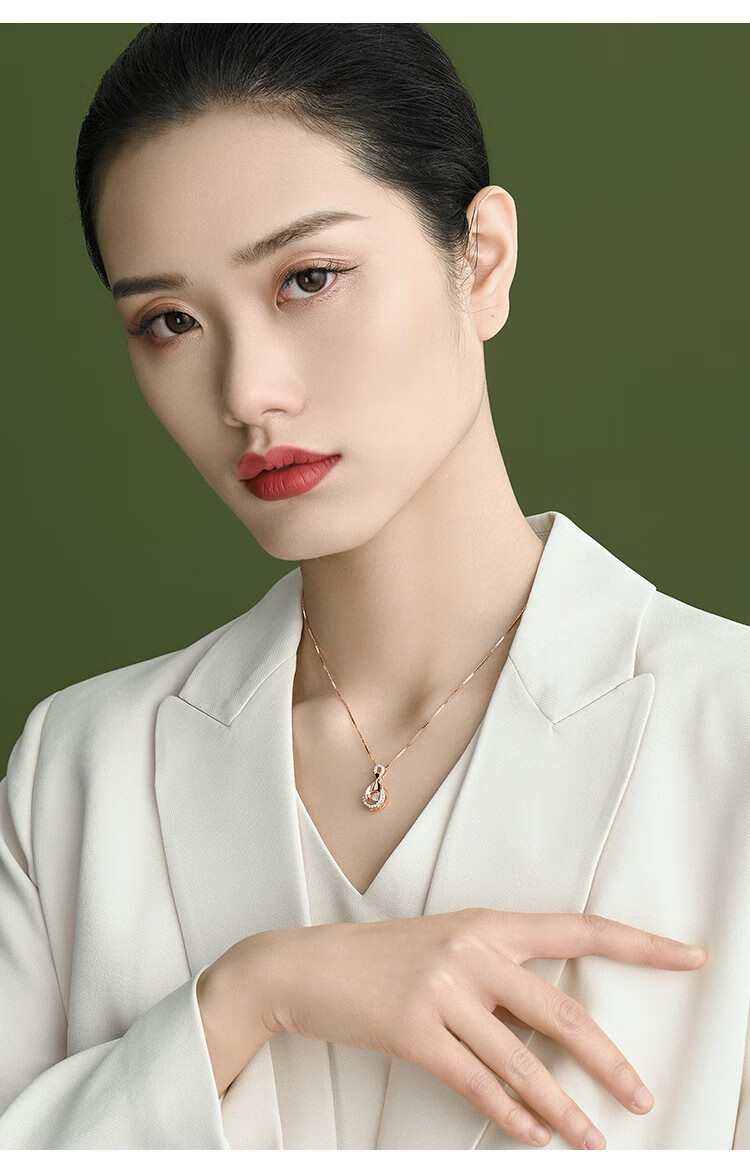 洛丽亚璀璨之星项链925银项链女简约日韩银饰项链吊坠时尚饰品情人节