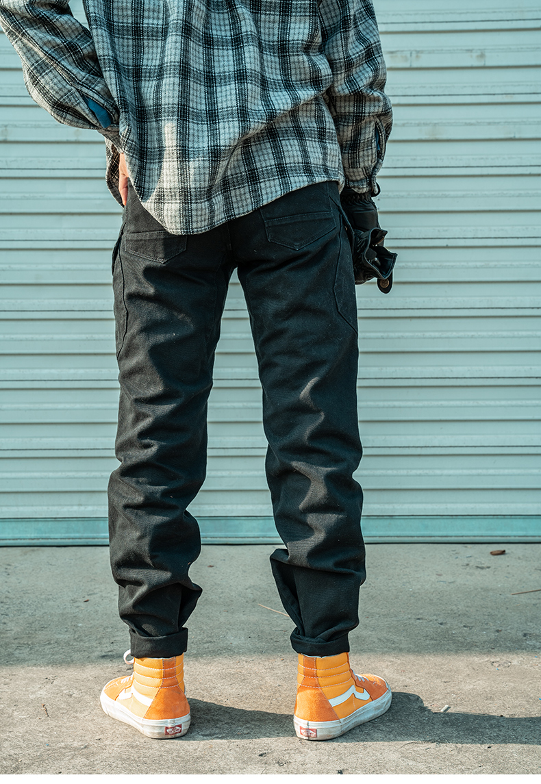 外星蜗牛骑行裤自由行者摩托车赛车男士四季防摔工装裤机车女绿色m