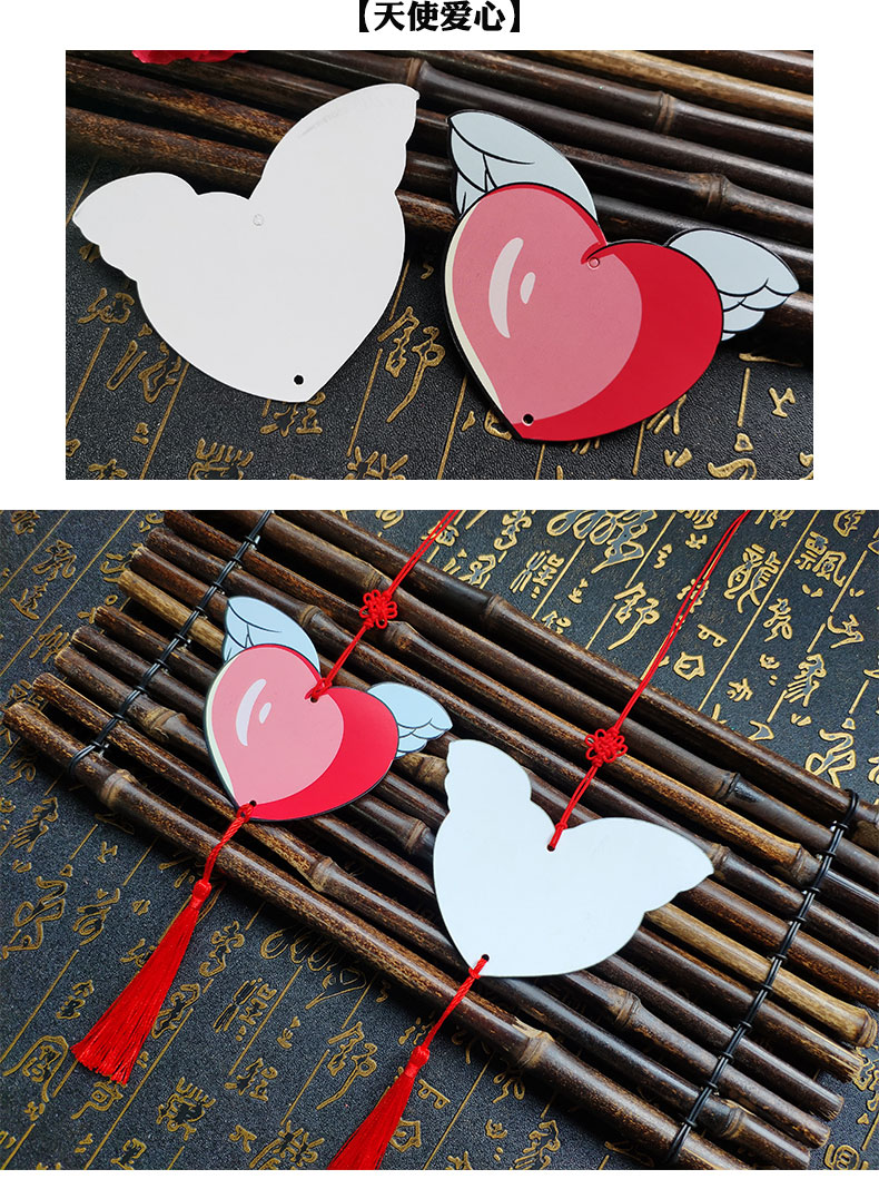 许愿卡吊卡树心愿祝福语卡片纸手写小贺卡愿望挂件悬挂创意祈福学生