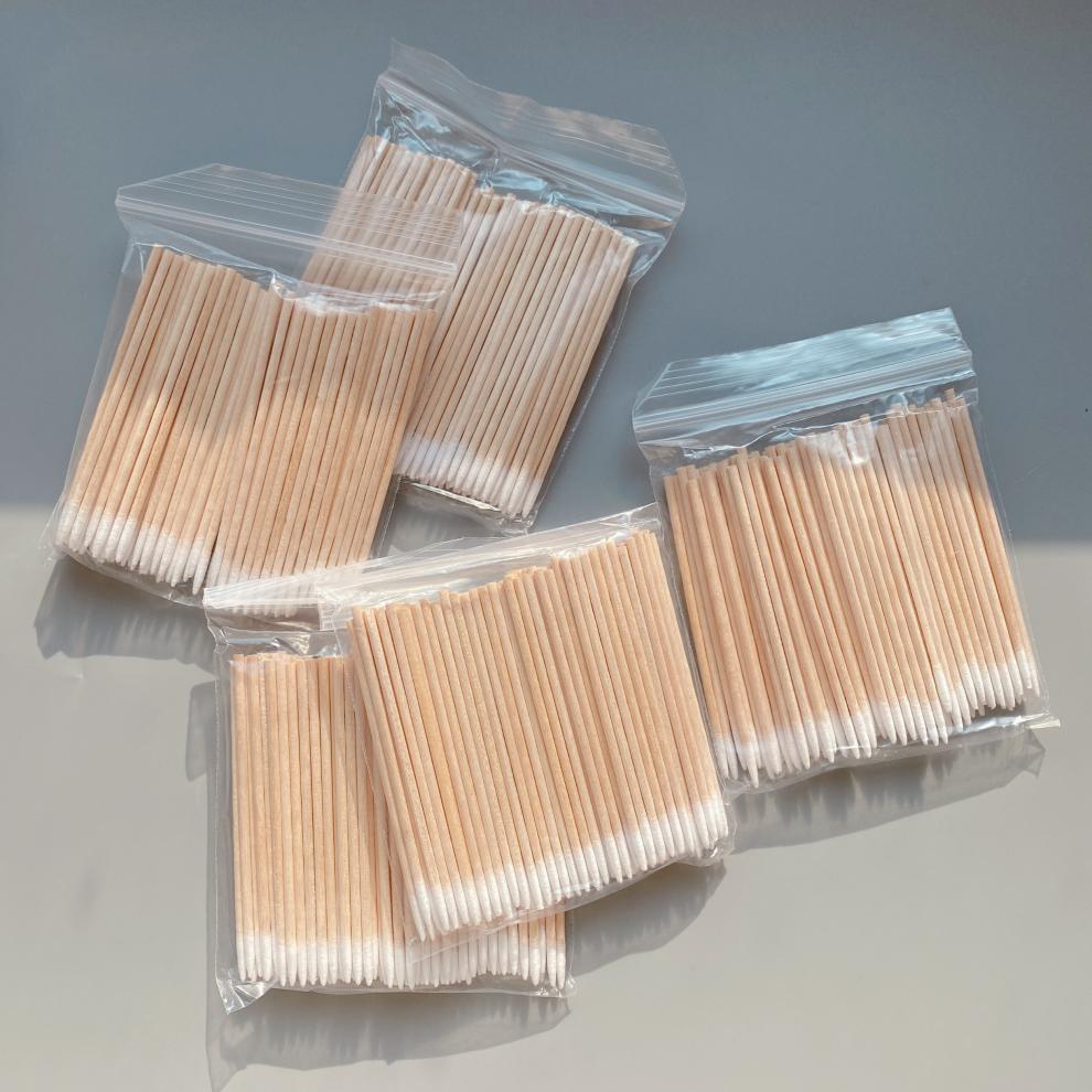 拯救手残眼妆眉毛假睫毛眼线修改纳米棉棒棉签特细清洁棒约2000根特细