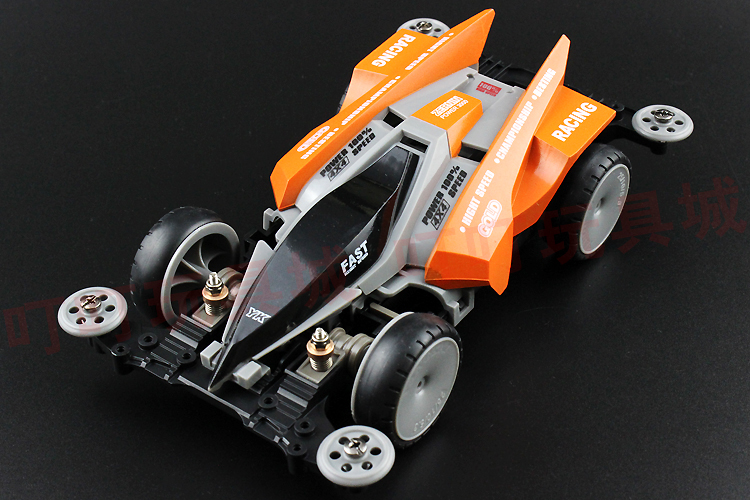 杨楷迷你四驱车扬楷四驱车赛道四驱兄弟双头马达避震模型赛车阿凡达