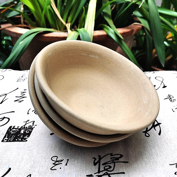 土碗老式土陶碗云南土陶碗斗笠碗粗陶酒碗无釉色釉