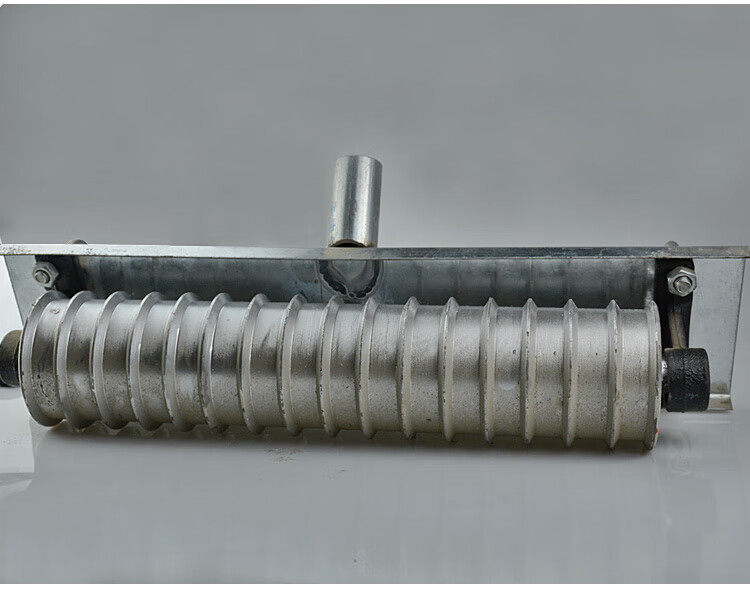 手动拉纹器混凝土公路水泥路马路切割压纹机路面压花辊滚轴刻纹器50钢