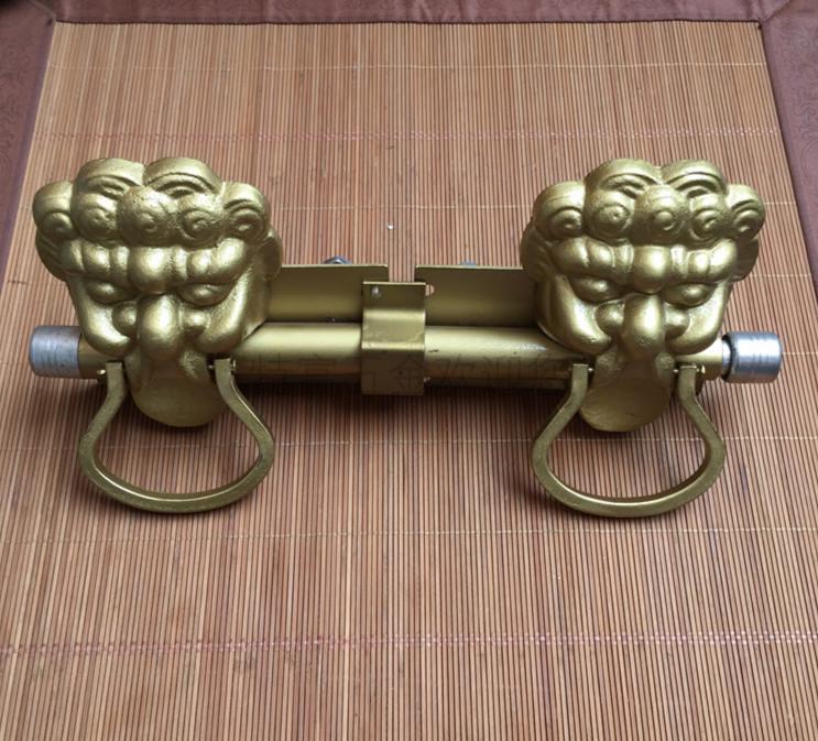 老式大门通用锁仓库锁木门铁门防盗锁老式门双扇门复古庭院大门锁加长