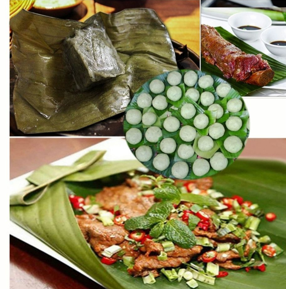 芭蕉叶新鲜香蕉叶糍粑粽子叶糕点菜肴摆盘5斤