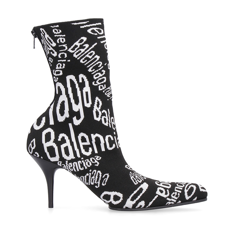 balenciaga/巴黎世家 女鞋 女士品牌logo时尚短靴 590984wa8f39071 35