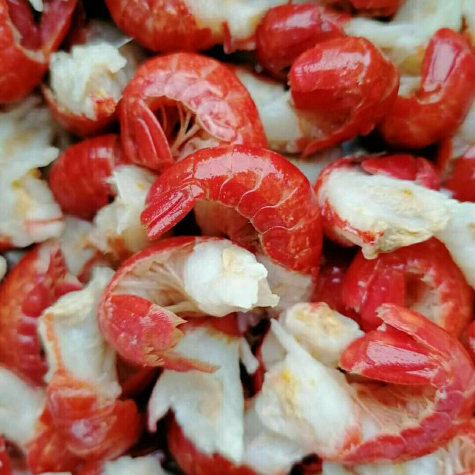 麻辣小龙虾龙虾尾大个鲜活干冻带冰衣5斤大号带冰衣