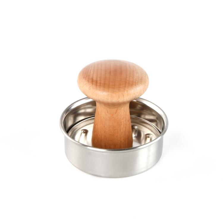 汉堡压肉器304不锈钢肉饼压模具家用牛肉饼馅饼饭团食品压饼神器滑动