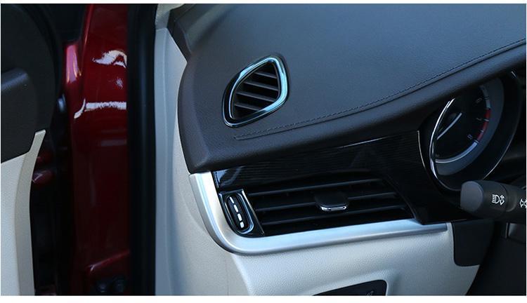 适用于别克1519款威朗内饰改装出风口贴20款威朗空调出风口装饰中控小
