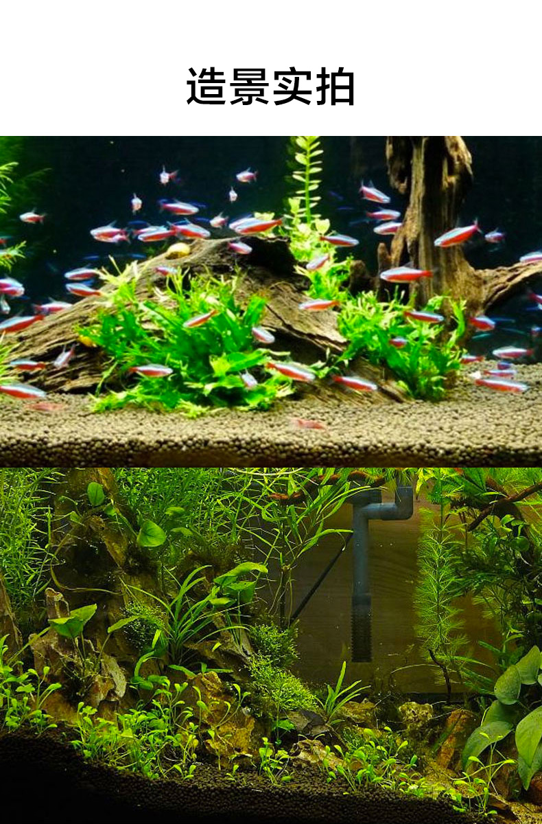 水族造景陶粒砂鱼缸水草泥套餐鱼缸底砂鱼缸沙鱼缸泥土底沙不浑水10斤