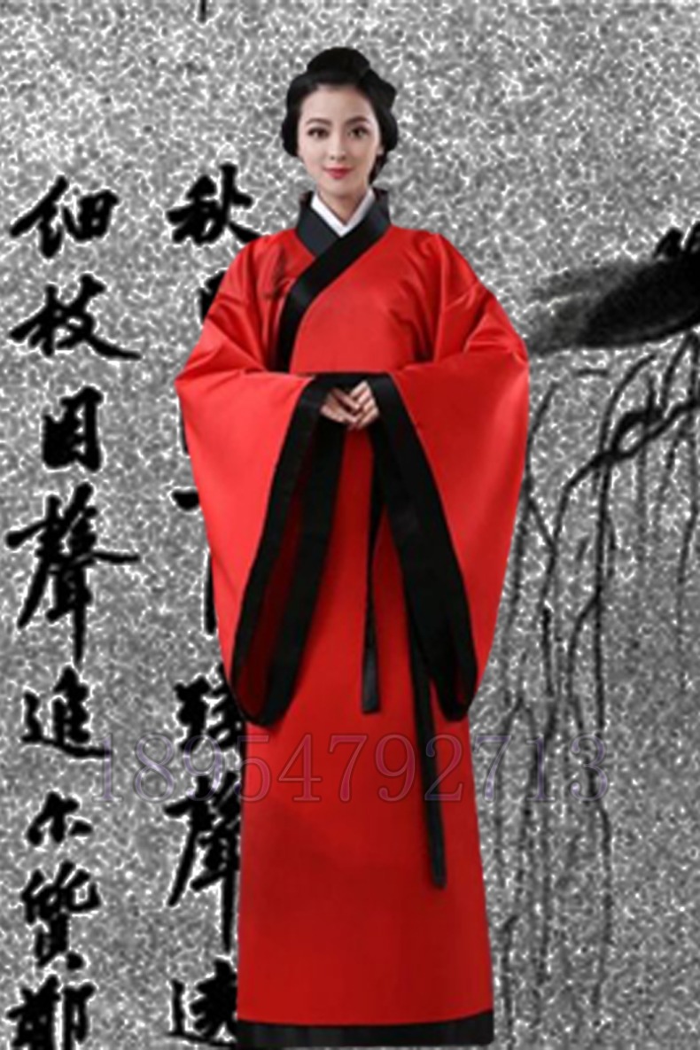 佐倾明朝服装书生古装成人男书童演出服私塾教书先生国学服装汉服书生