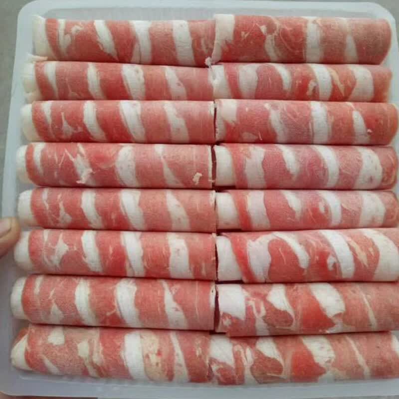 火锅食材冷冻新鲜牛肉卷雪花肥牛砖整块涮火锅牛肉7.2斤/板