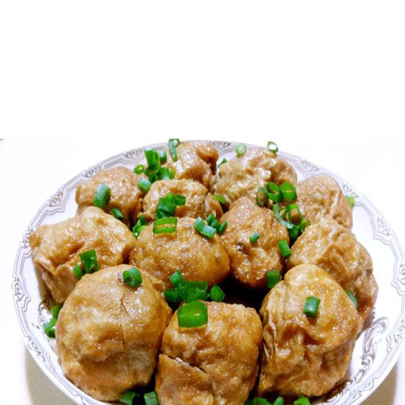 无锡特产肉馅油面筋塞肉面筋泡清水素火锅食材200个江浙沪皖默认